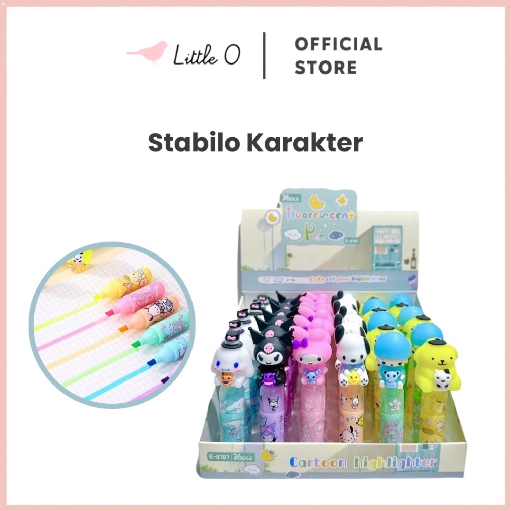 

Potongan 35 Rp1 1PCS Stabilo Stabilo Highlighter Penanda Stabilo Lucu Karakter Cinnamorol Pochaco Mymelody A6