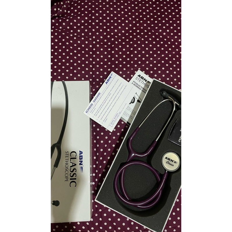 ABN Stetoskop Classic Dewasa / Stethoscope / Stethoscop / Stetoscope / Stetoscop / Alat Kedokteran /