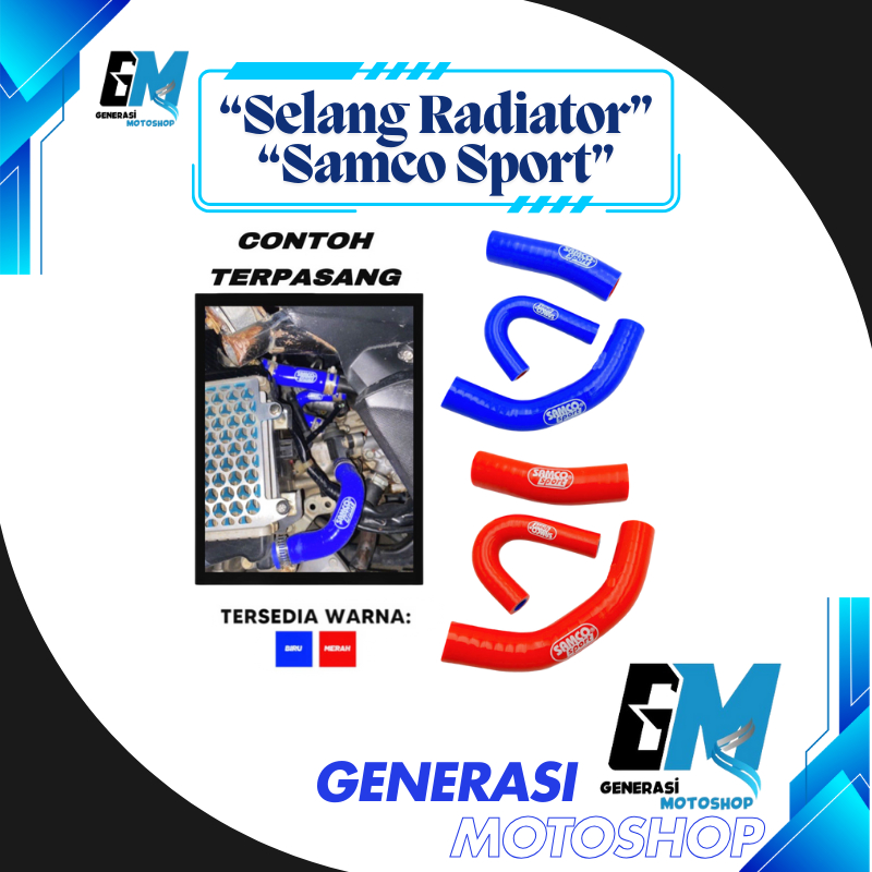 ELANG RADIATOR SAMCO VARIO 125 150 / SELANG RADIATOR SAMCO PCX ADV VARIO 125/150 / SELANG SAMCO