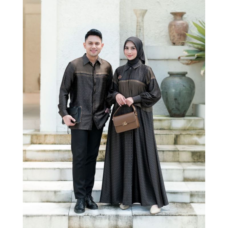 Ready stok Diora by Aden hijab/ Promo Gamis Aden/ Gamis lebaran mewah/ Gamis silk premium