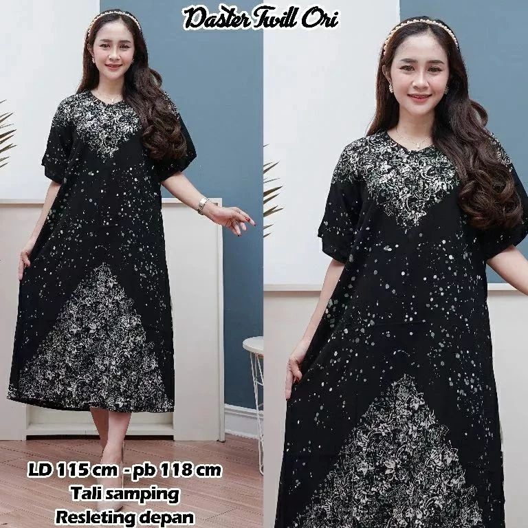 Grosir Resmi Terbaru daster payung daster twill rayon cap malaman Pekalongan daster Bali daster leng