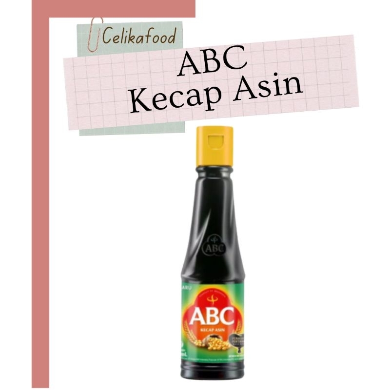 

ABC Kecap Asin Botol 133ml Salty Soy Sauce Bumbu Masakan