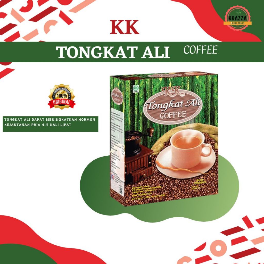 

KK Coffee TONGKAT ALI TONGLI Stamina Minuman kopi herbal mengatasi disentri, pembengkakan kelenjar, demam malaria