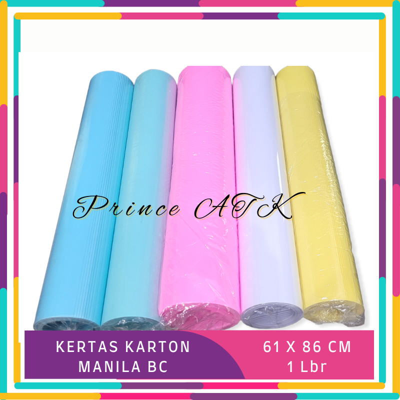 

[1 lbr] KERTAS KARTON MANILA BC UKURAN 61 X 86 CM