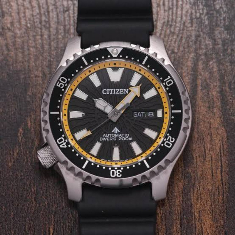 Jam Tangan Citizen Promaster Sea Fugu NY0130-08E Automatic Limited Edition Watch Only