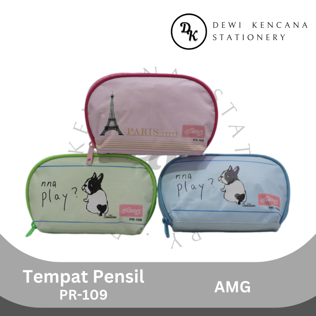 

Tempat Pensil AMG PR-109 / Kotak Pensil Resleting