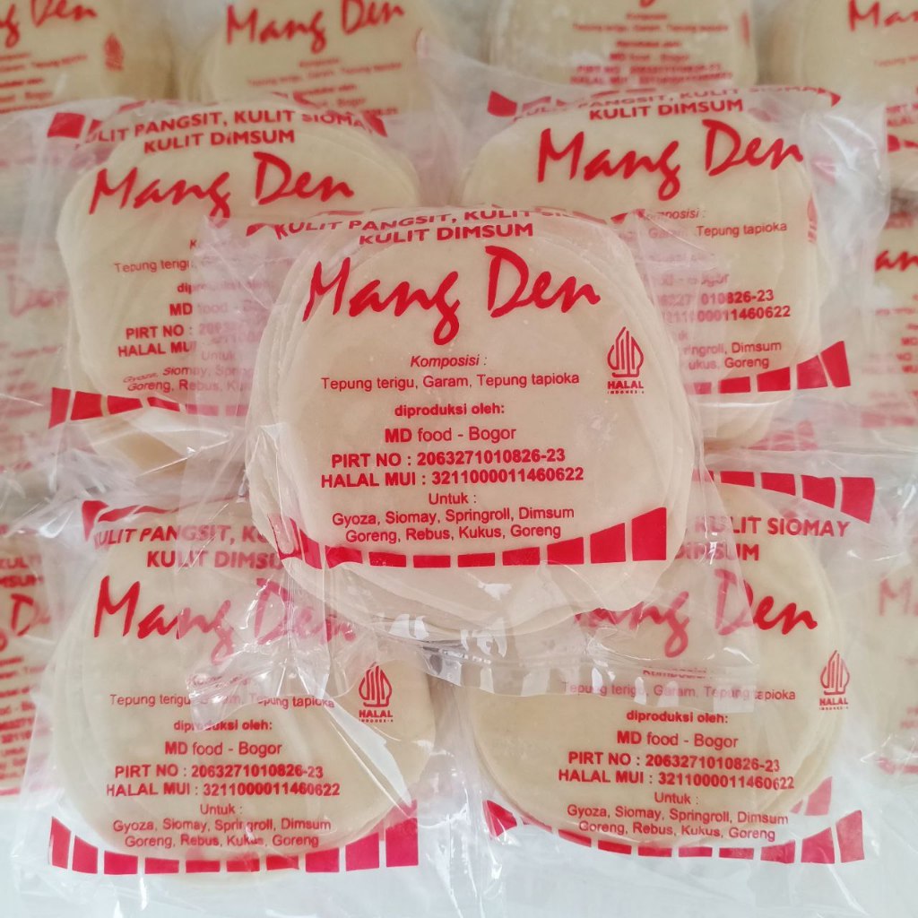 

Kulit Dimsum/Gyoza /Siomay Anti Lengket, Lentur 8 cm