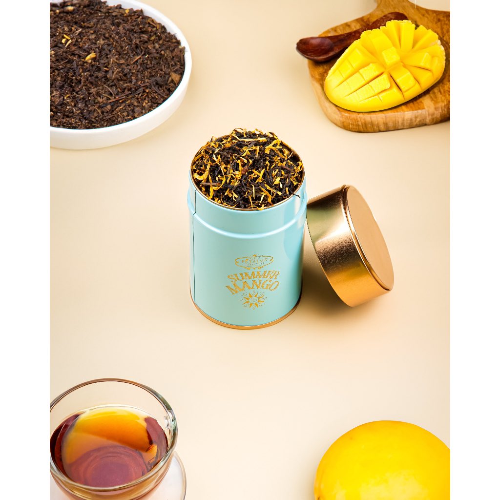 

PETALOZ Tea | Summer Mango Tin Tea 100gr