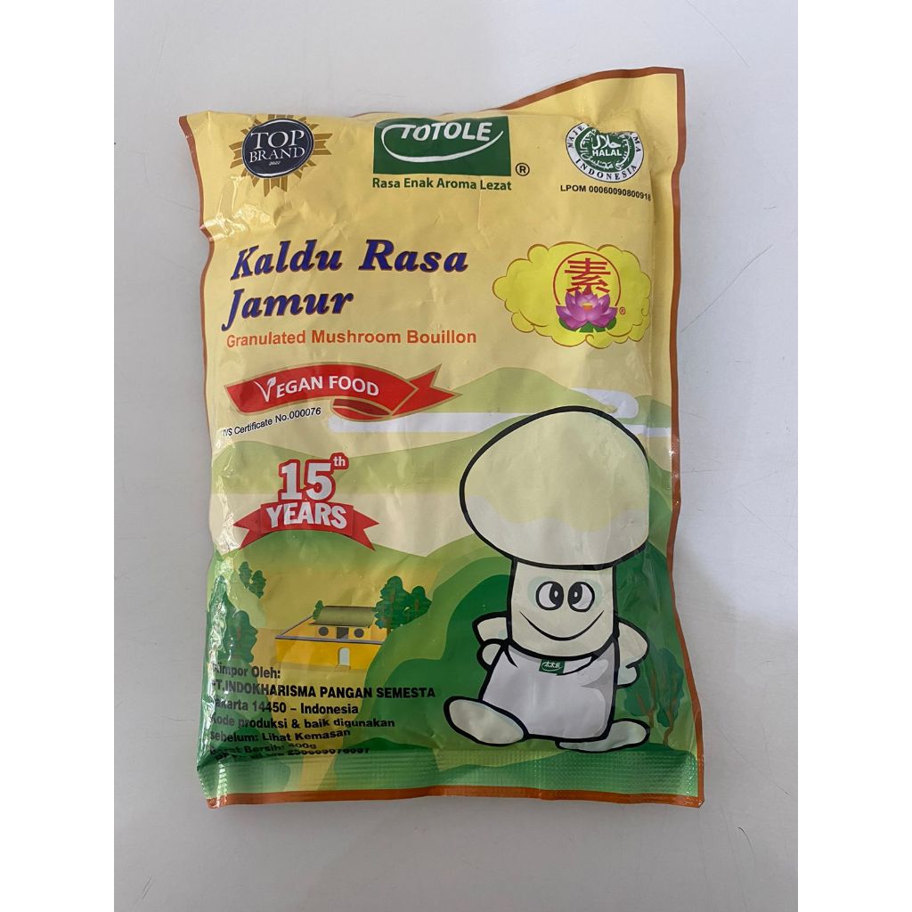 

Totole Kaldu Jamur 400gr