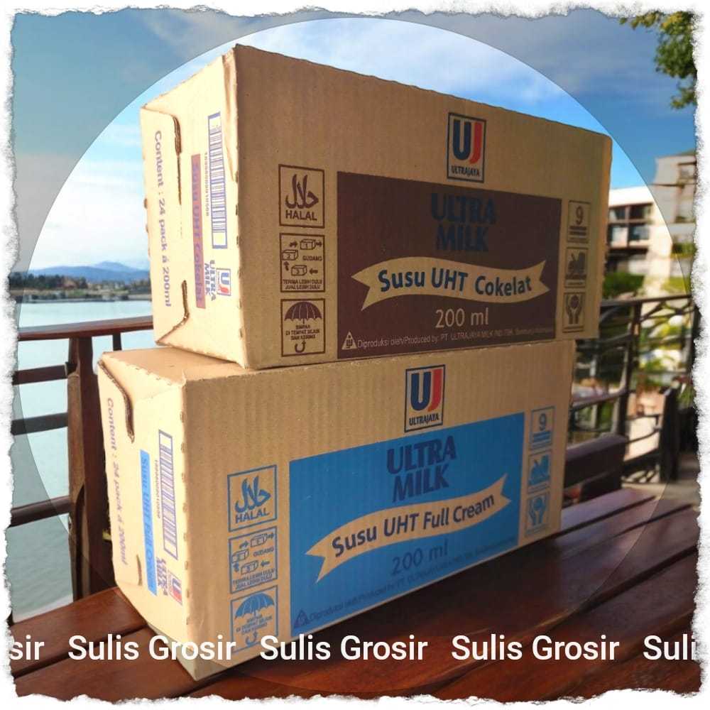 

Ultra Milk 200 ml 1 Dus isi 24 pcs Bisa Mix Rasa