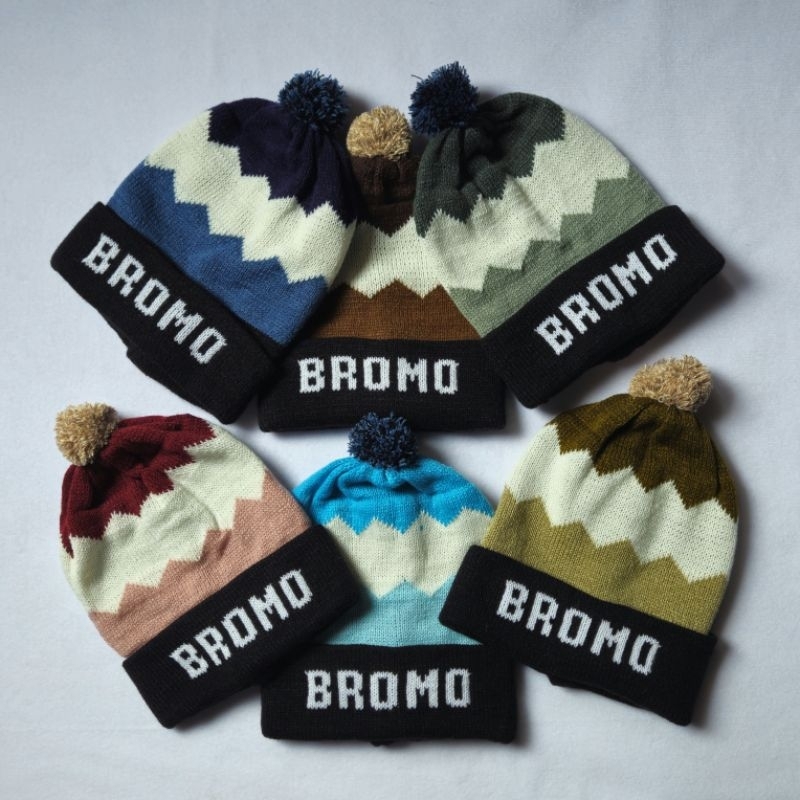 Kupluk Beanie Hat Rajut DEWASA BROMO limited edition