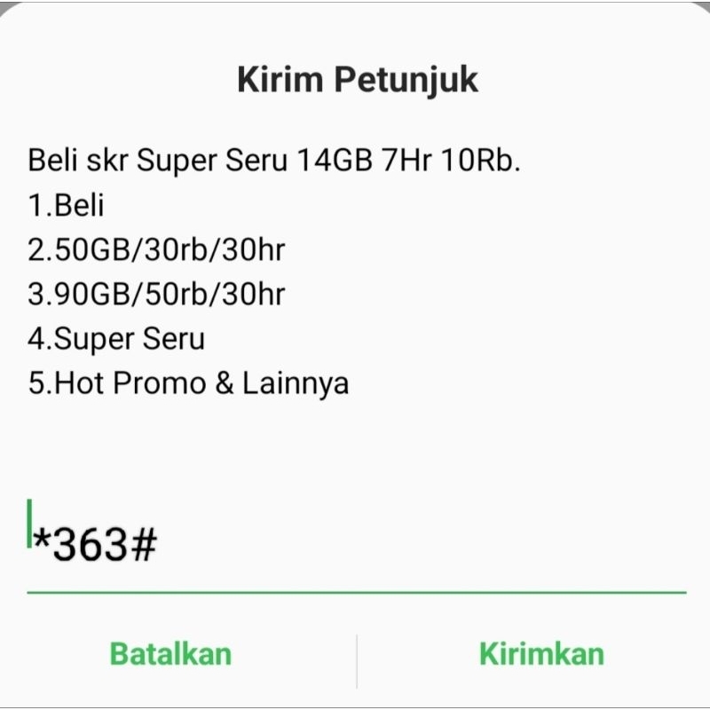 kartu sakti Telkomsel 50gb/30rb