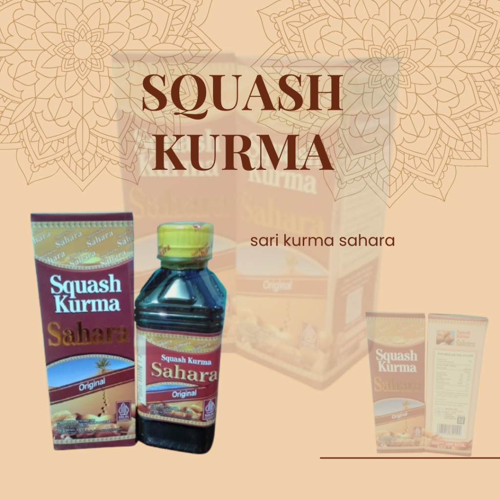 SQUASH KURMA SAHARA SARI KURMA SAHARA