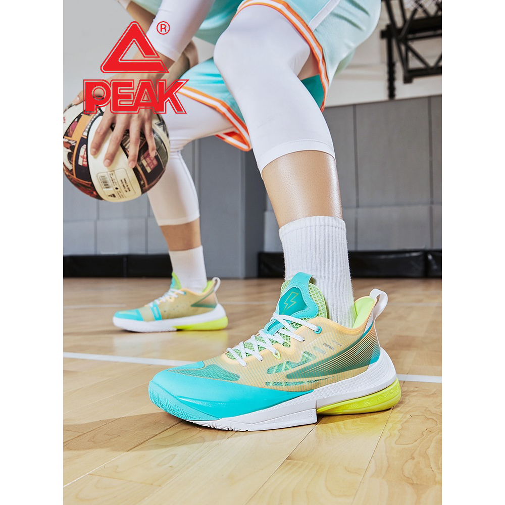 BESTPROMO PEAK Basketball Shoes THUNDERBOLT OUTDOOR Edition Green