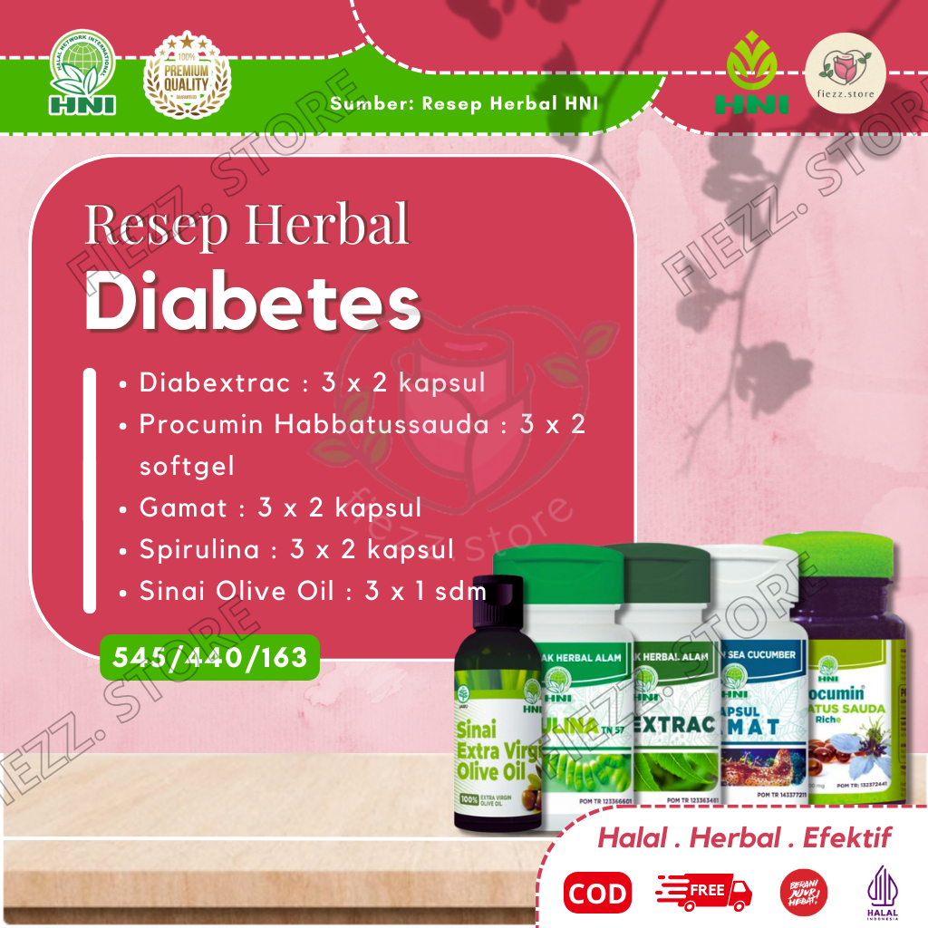 Resep Herbal HNI HPAI DIABETES ➖ Obat Ampuh Menyembuhkan Penyakit Diabetes