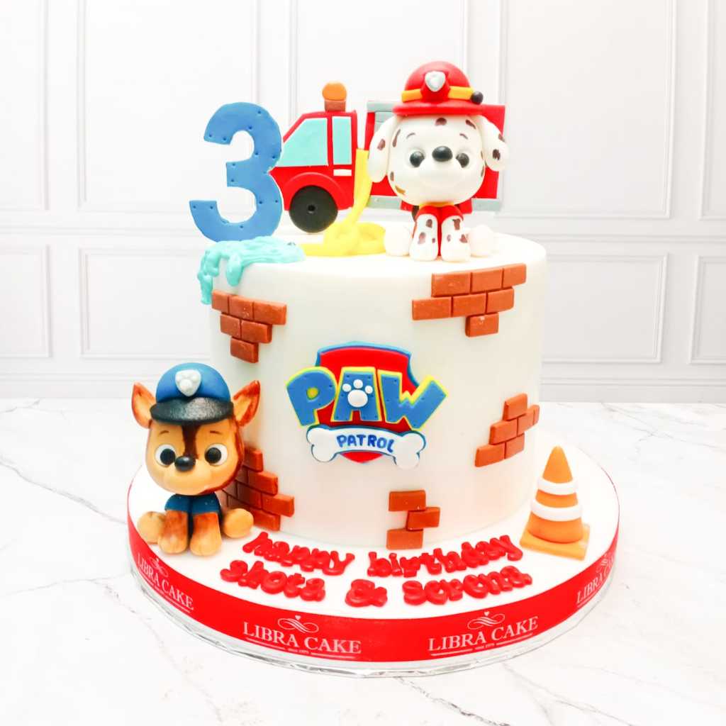 

Kue ulang tahun/Kue birthday/Cake custom birthday/Cake ultah/Kue tema PAW Patrol