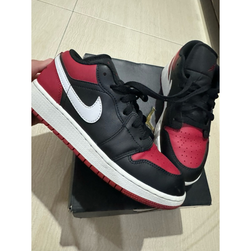PRELOVED SNEAKERS MURAH SEPATU ASLI NIKE AIR JORDAN 1 LOW KIDS