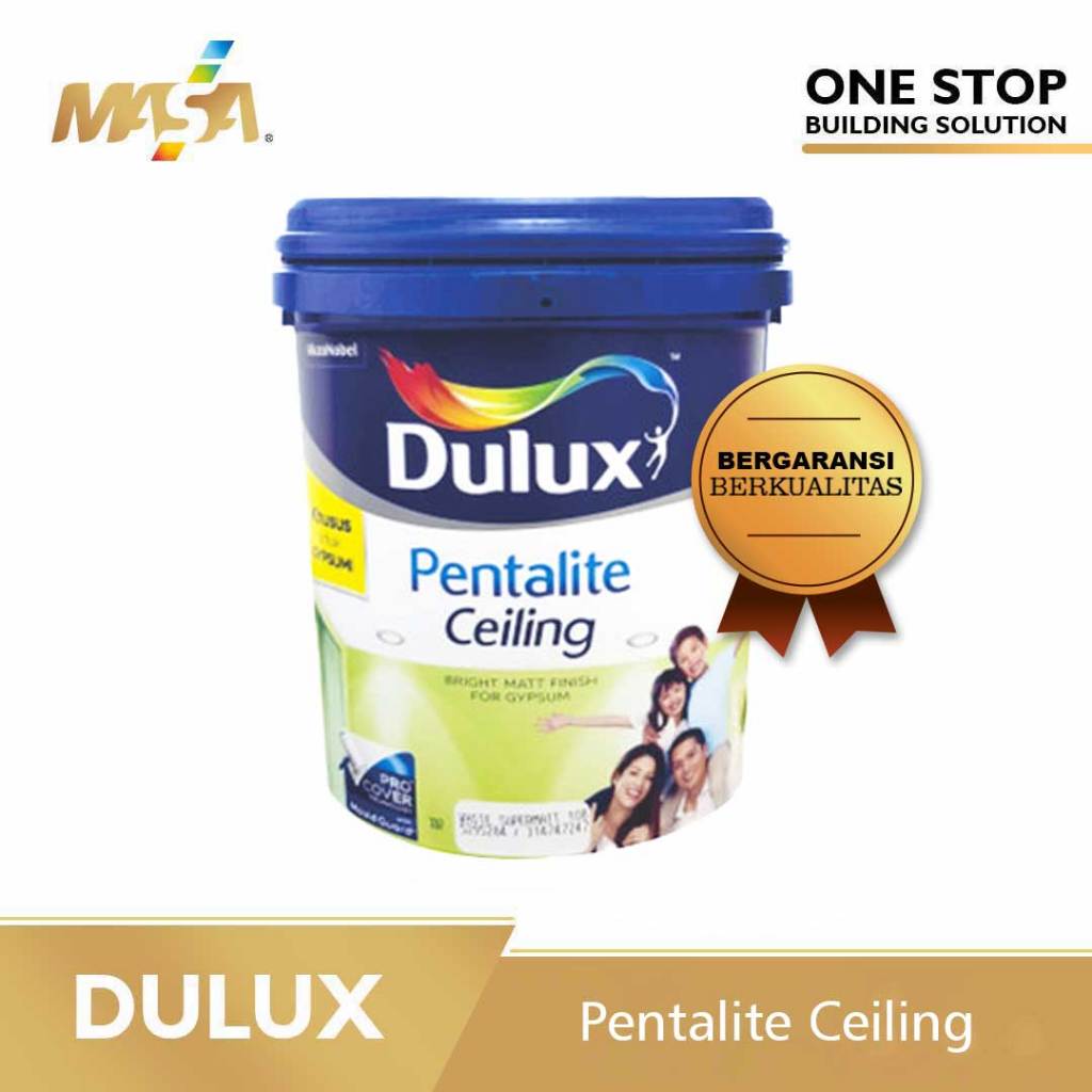 CAT PLAFON MURAH CEILING GYPSUM DULUX PENTALITE 25 KG BERKUALITAS