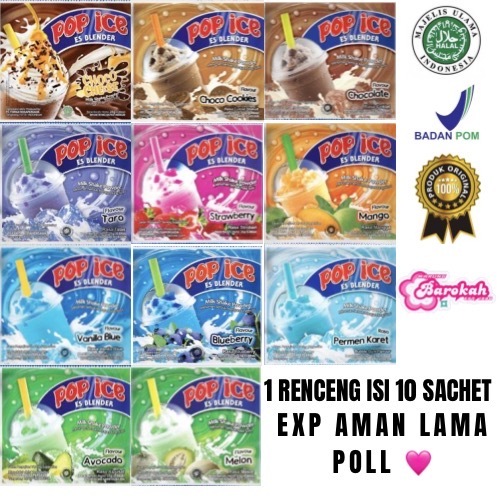 

POP ICE ANEKA RASA 23g [1 Renceng 10 Sachet]