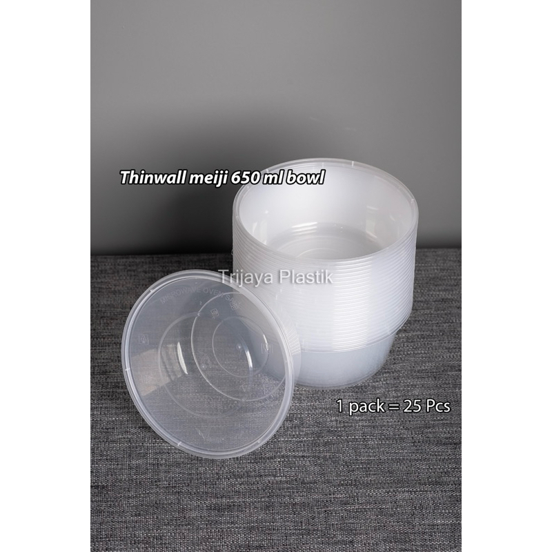 Thinwall Meiji 650 ml bowl
