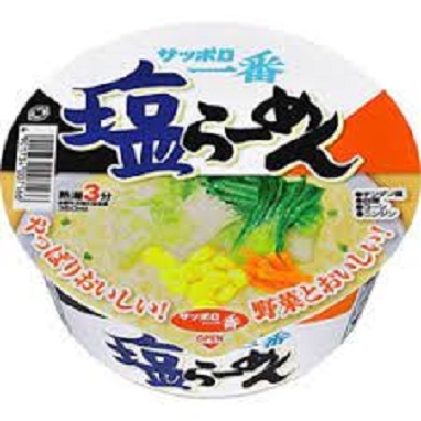 

SAPPORO Mi Instan Ichiban Bowl Shio 84gr Made In Japan