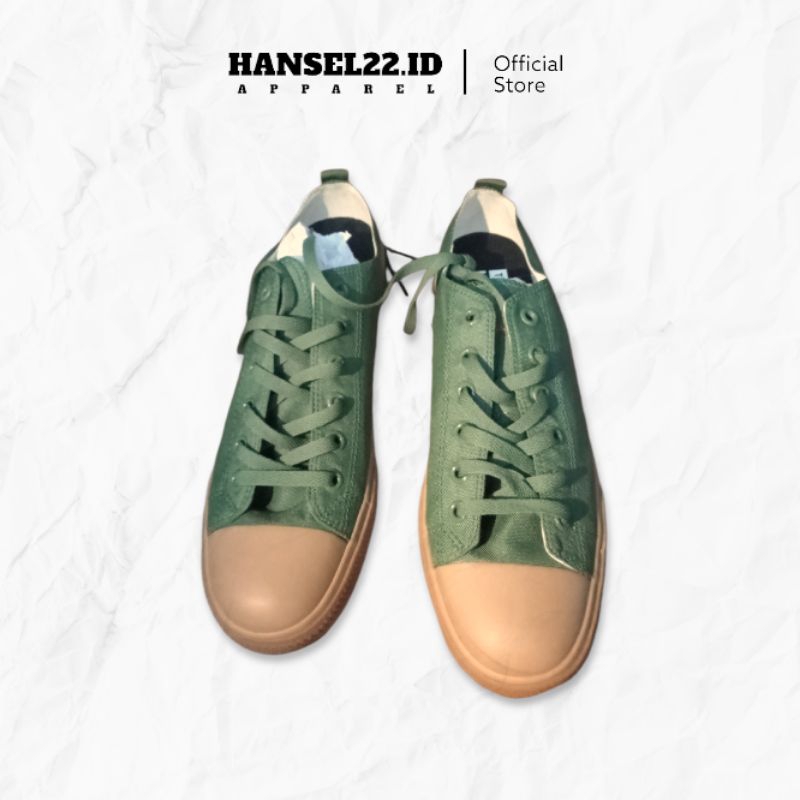 Sepatu Lucky Star Army Green