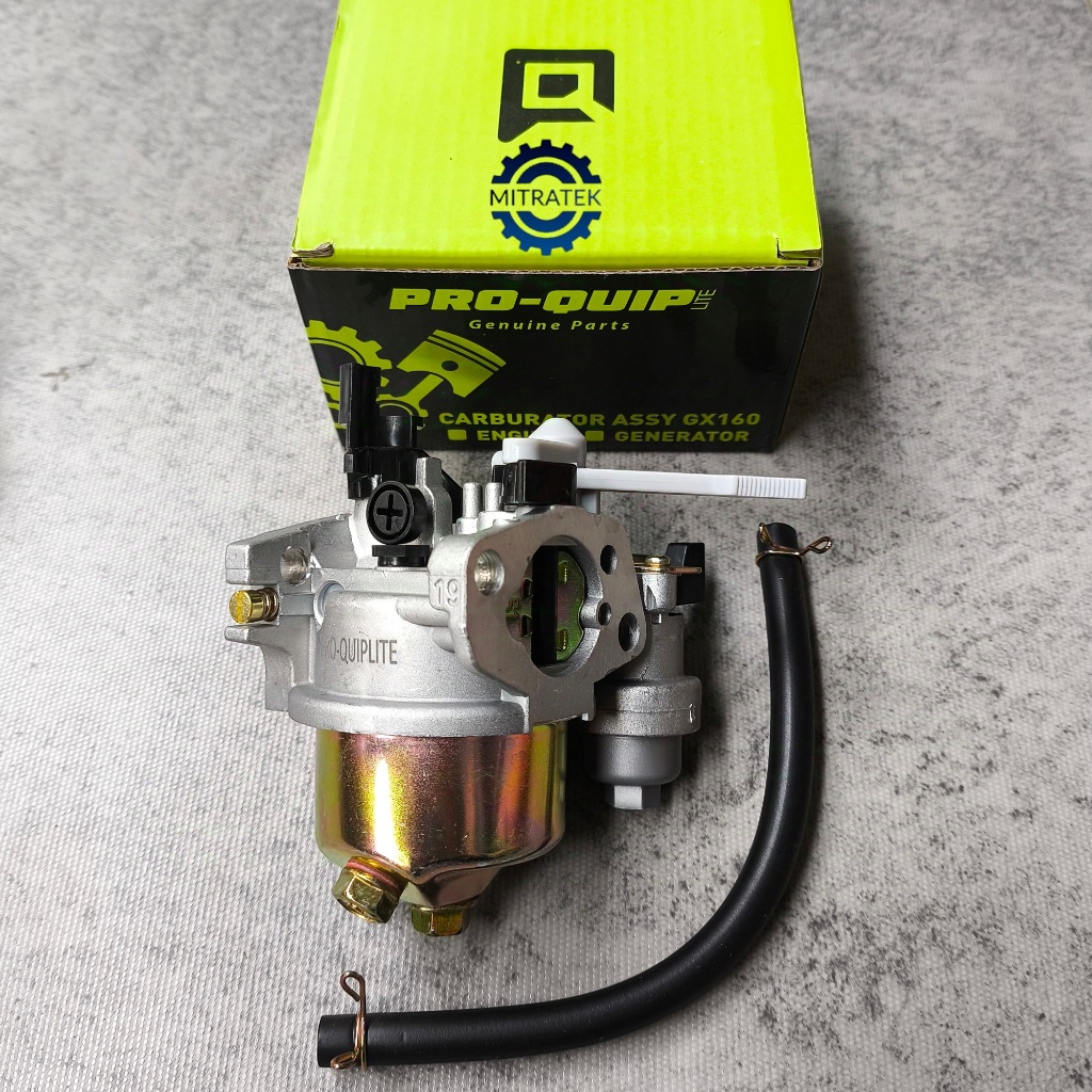 Karburator Genset 2000watt - 3000 watt 4 Tak 2 Tabung Pro-Quip