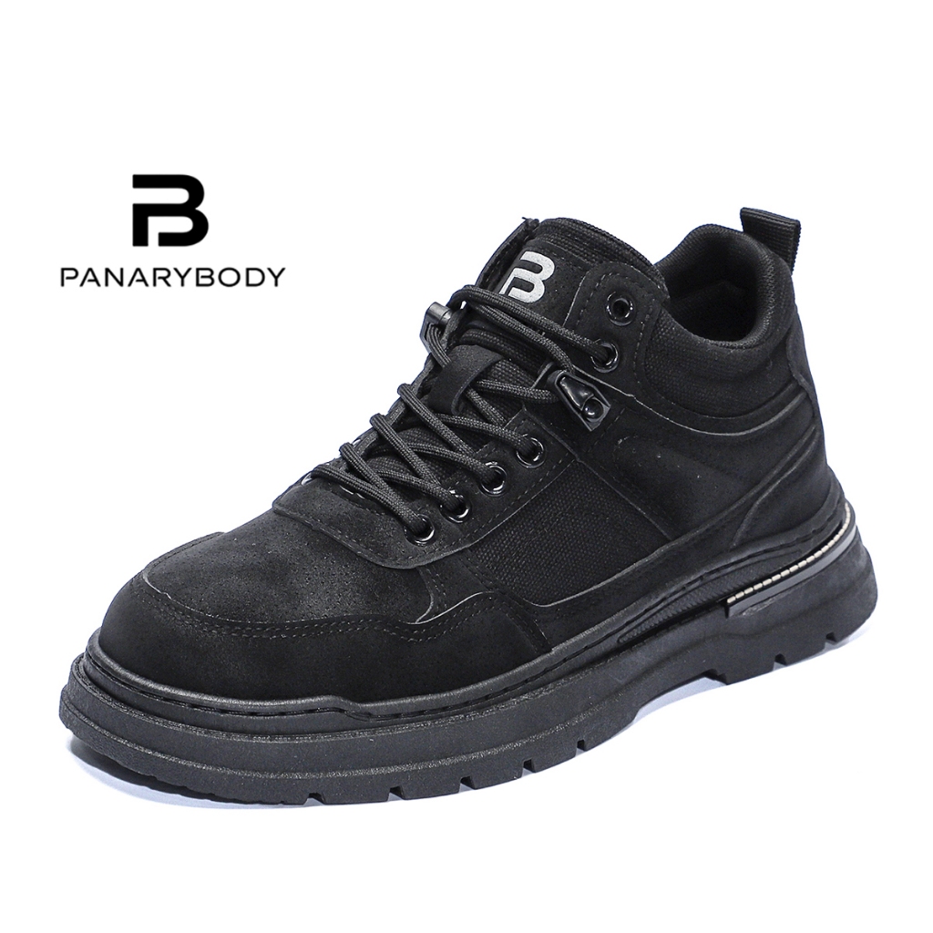 PANARYBODY Sepatu Pria Sepatu Boot Pria Sepatu Hitam Sepatu Liburan QN2106 Traveling Touring