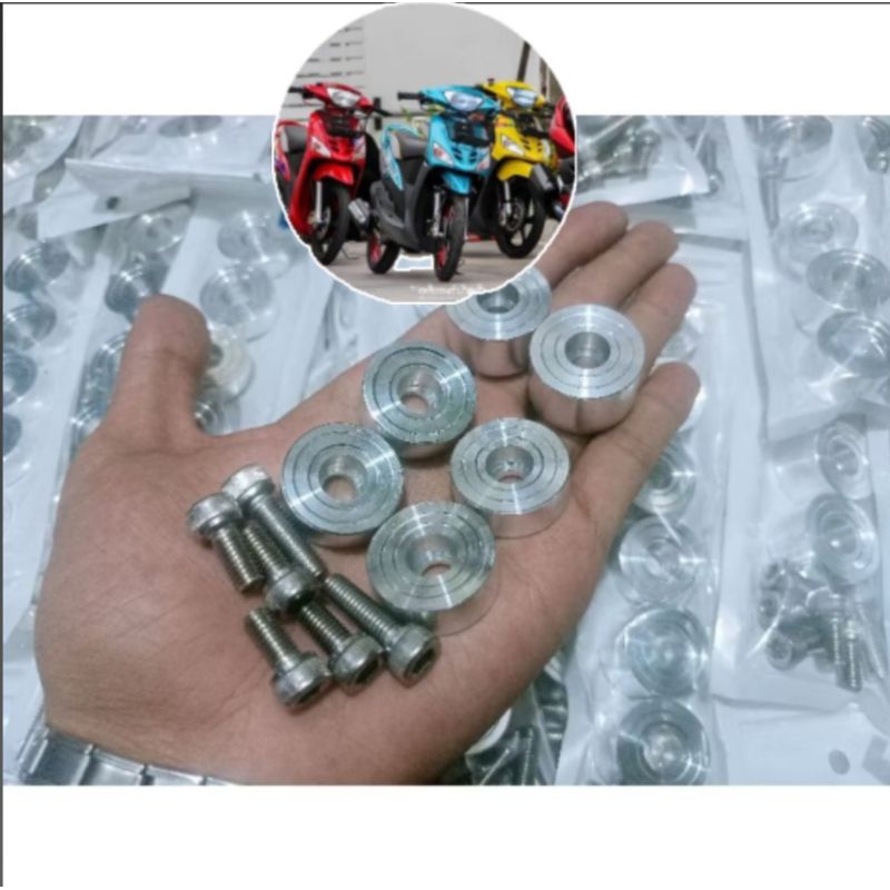 koin dek injek mio plus baud L 6pcs