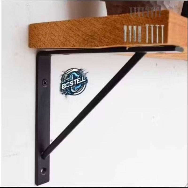 Bracket Besi Siku Rak Dinding Susun Tebal Panjang