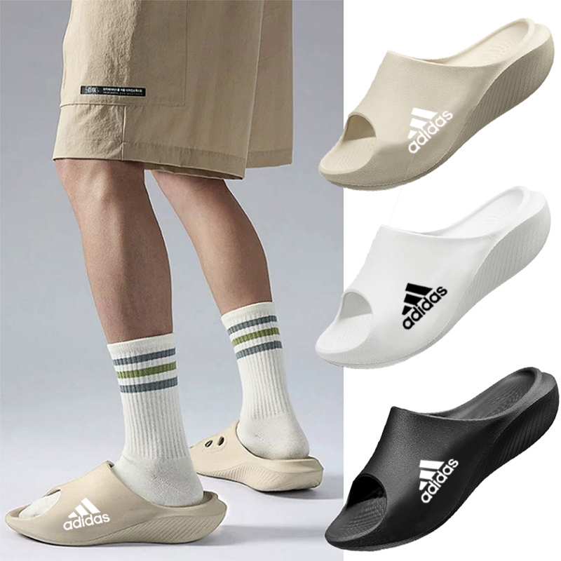Sandal Slop Pria Karet Sandal Selop Pria Sandal Slip Slop Classic Adidas Slip on  Sandal Rumah Bahan
