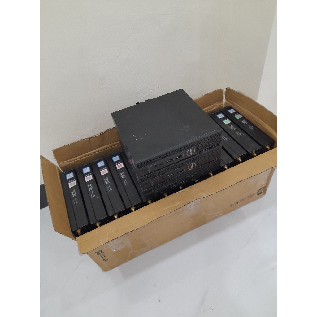 MINI PC DELL CORE i3, GEN.7/8/9, KOSONGAN, MULUS-BERGARANSI