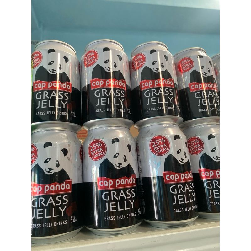 

Cap panda grass jelly extra cincau 25% 310Ml