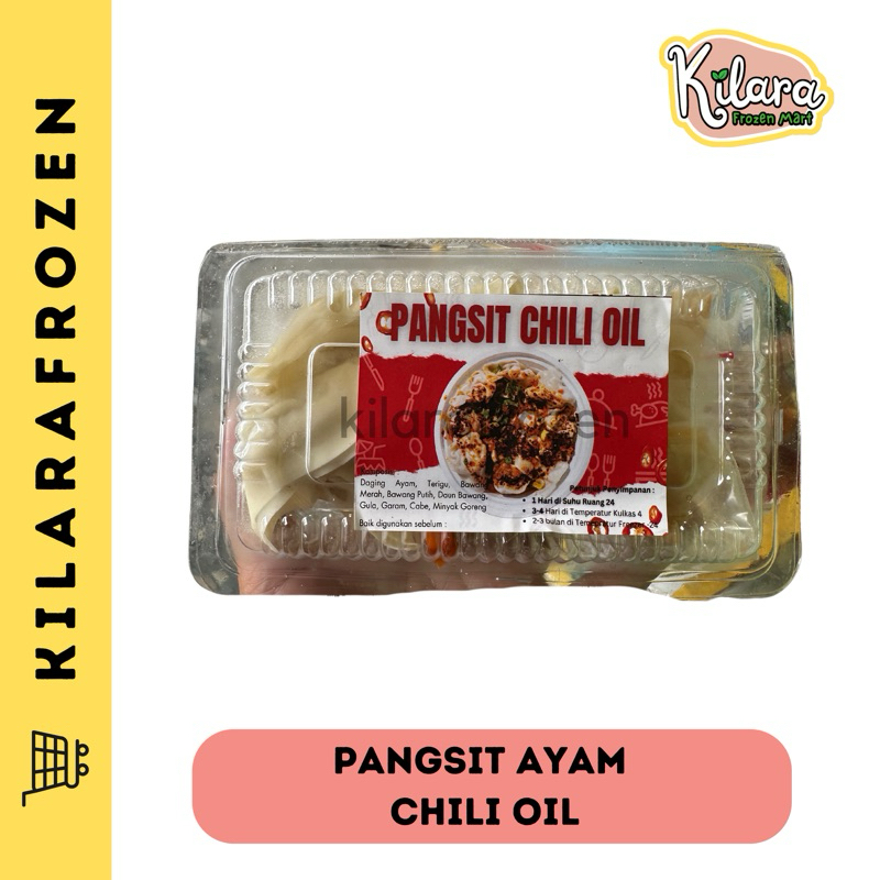

PANGSIT AYAM CHILI OIL / WONTON - KILARA FRESH AND FROZEN MART