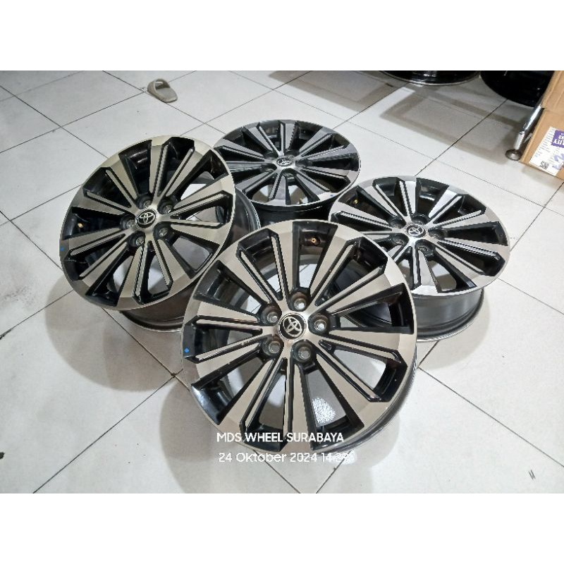Velg bekas std avanza veloz r16x6 h5x100 et50 sienta new xenia