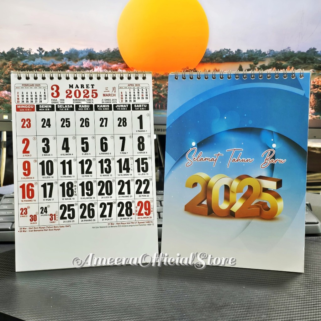 

KALENDER KERJA MEJA TAHUN 2025