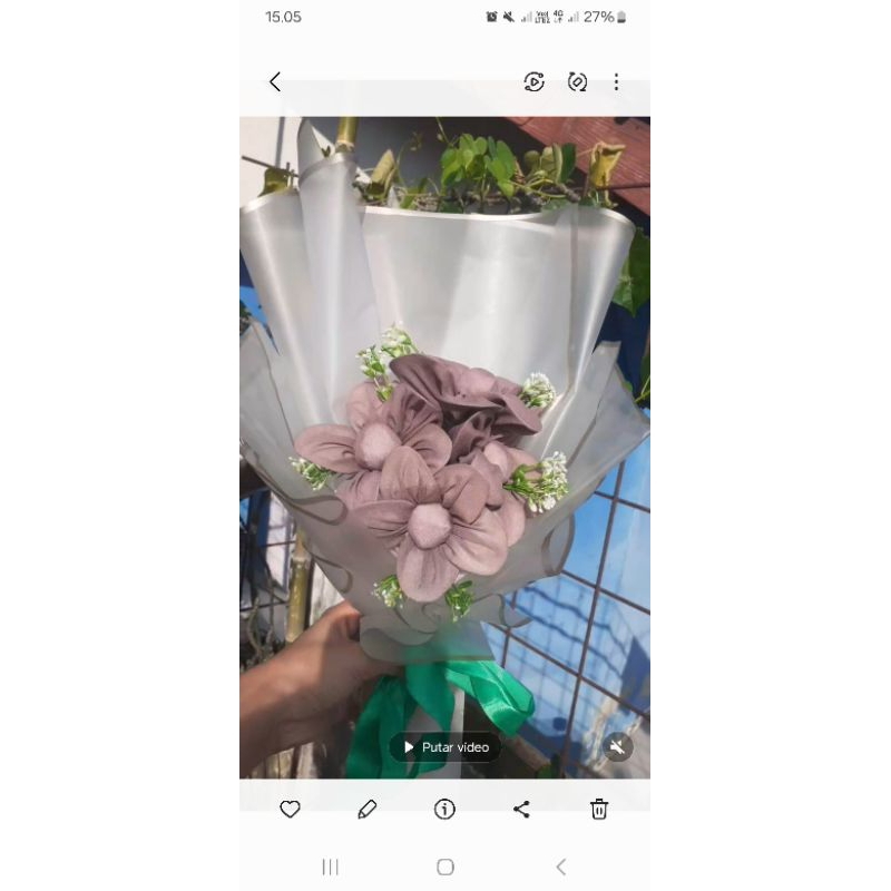 BELLA SQUARE PREMIUM / kerudung segi empat / polly cotton/ TEPI JAHIT RAPIH/ buket hijab / buket bun