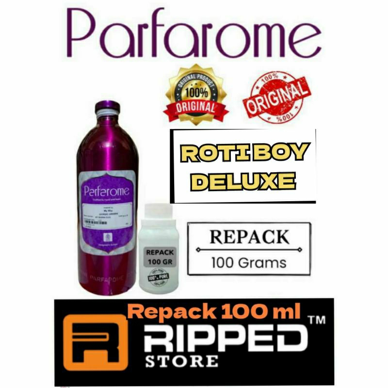 (100ML) BIBIT PARFUM MURNI ROTI BOY DELUXE BY PARFAROME ORIGINAL