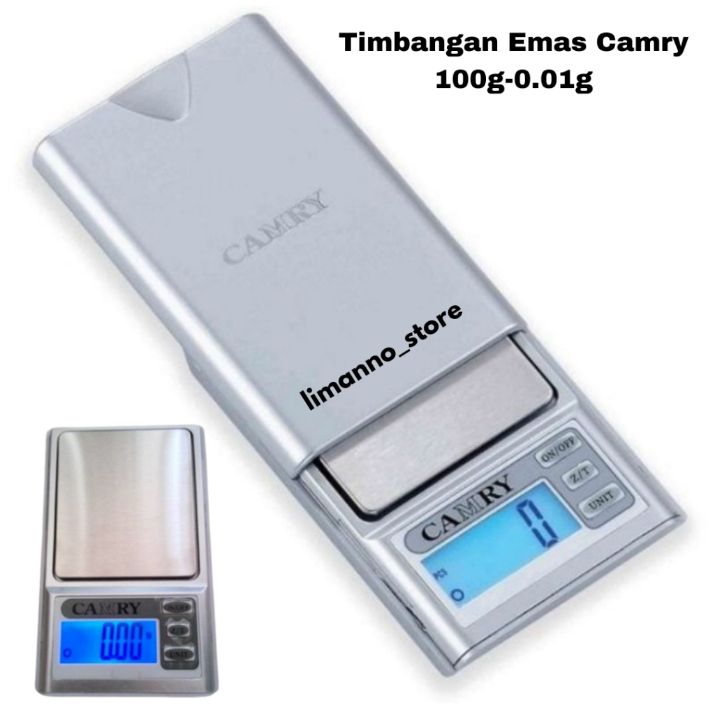 Timbangan emas digital camry 100 gram 0.01 timbangan pocket - Timbangan Emas / Poket  digital camry 