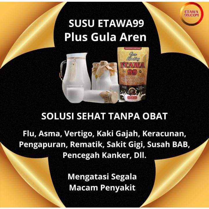 

ORDERAN ETAWA99 SUSU KAMBING ETAWA PLUS GULA AREN ORIGINAL