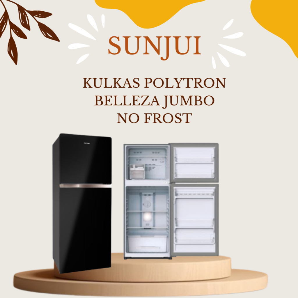 KULKAS 2 PINTU POLYTRON BELLEZA 23-MNX
