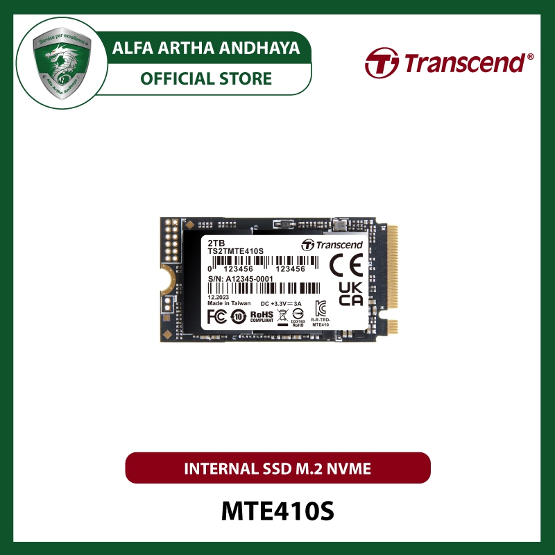 Transcend MTE410S SSD NVMe PCIe Gen4 x4 M.2 2242