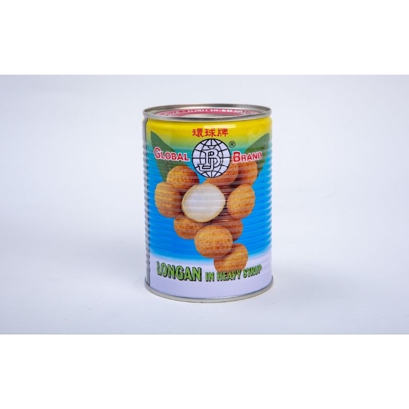 

Longan in Heavy Syrup GLOBAL Brand kemasan 565gr Easy to Open Kaleng