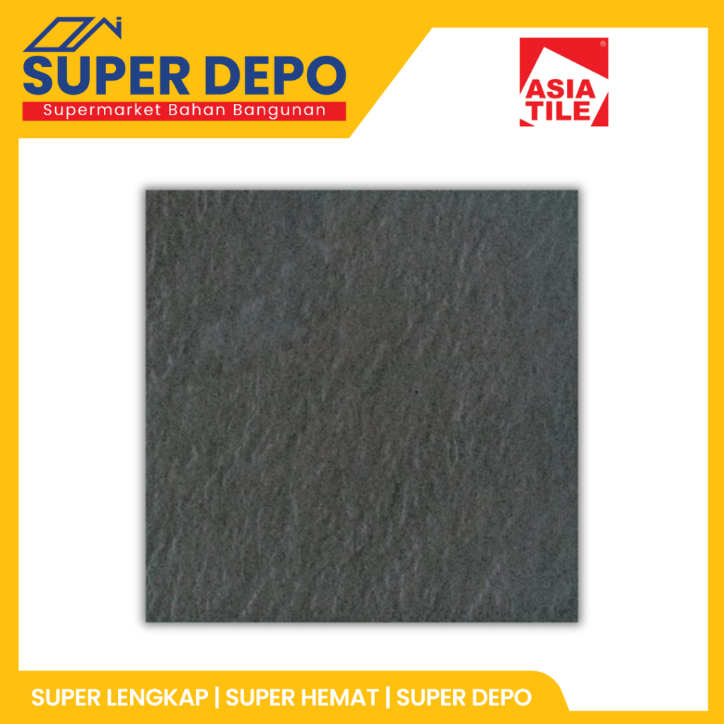 KERAMIK LANTAI ASIA TILE 30X30 CM - OSCAR BLACK MATT