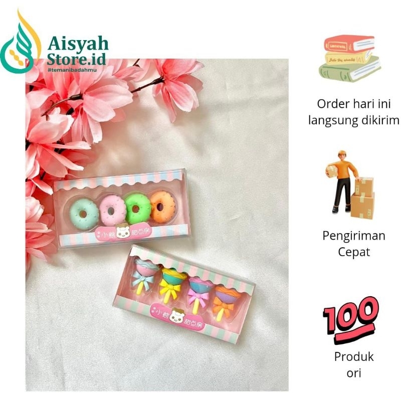 

Penghapus Pensil Lucu Isi 2 pack,Penghapus Pensil Karakter