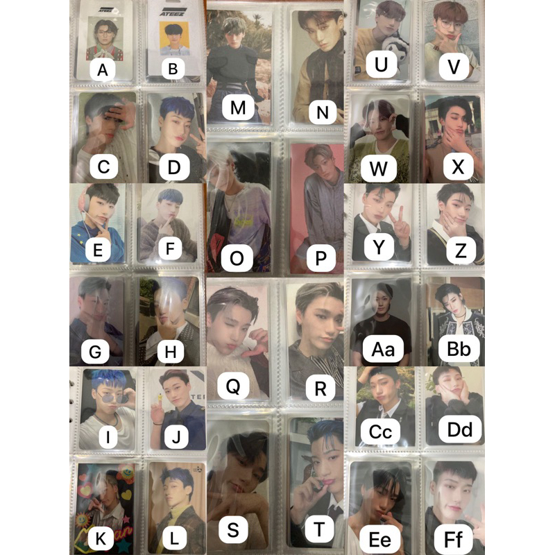 [READY STOCK] PHOTOCARD ATEEZ CHOI SAN PC OFFICIAL ADULT KUROMI PERFUME CD ID CARD SG ANSWER PIRATE 