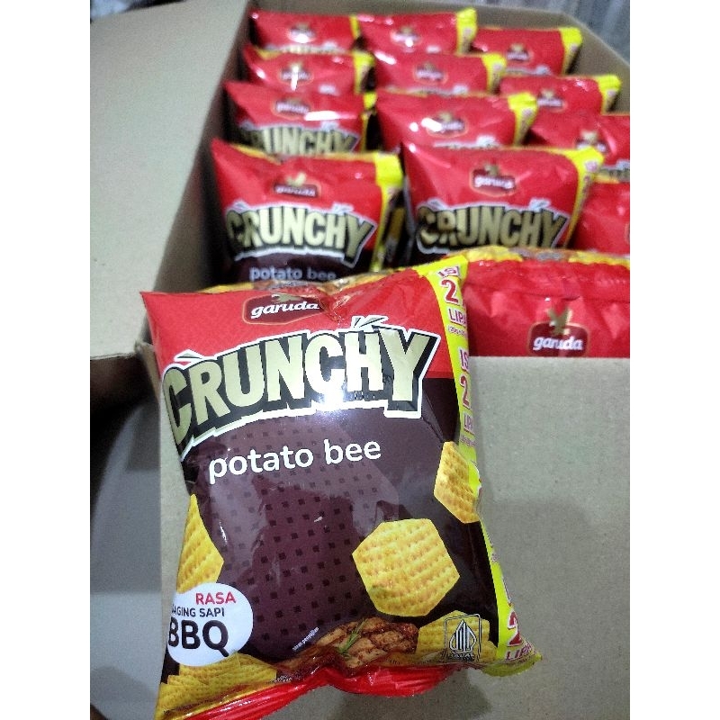 

GARUDA CRUNCHY POTATO BEE BBQ 1renteng isi 10pc