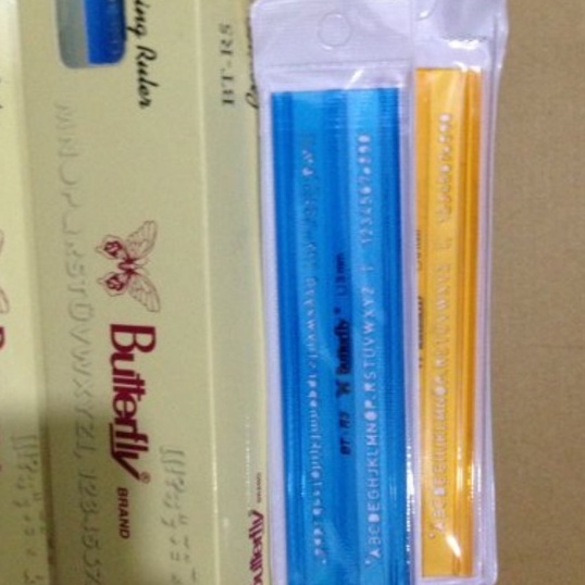 

HJ6 Mal huruf 3 merek butterfly r 3 atau 3 mm