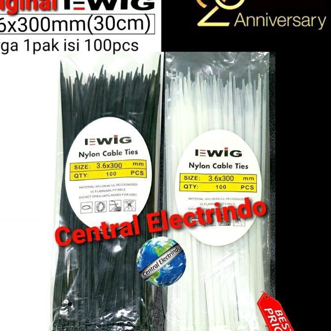 

HJ6 Kabel Ties Cable Tie 36x3mm 3cm