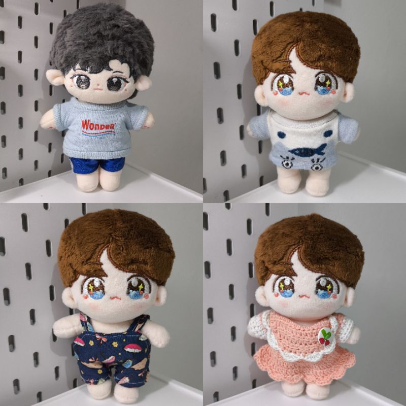 kpop doll clothes 15 cm dan 20 cm /  baju boneka